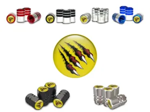 Tire Valve Covers Cars High-Quality Build